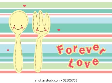 forever love card
