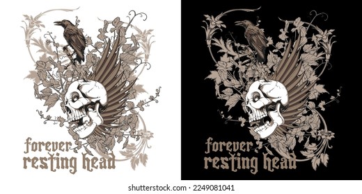 Forever Resting Head Exclusive content prepared for printing. 