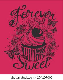 Forever Sweet Girls T-Shirt Graphic