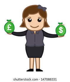 Forex Business - Vector Illustration