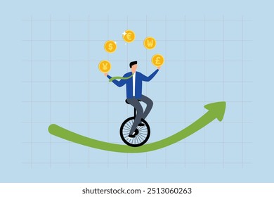 Forex, hombre de negocios hábil en la gestión de varios tipos de dinero, tales como monedas de moneda, incluyendo dólar, euro, libra, yen, y ganó en Corea.