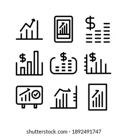 Forex Diagram icon or logo isolated sign symbol vector illustration - Collection of high quality black style vector icons
