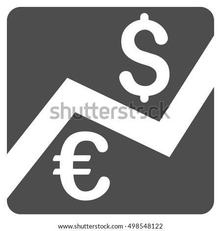 Forex Market Chart Icon Vector Style Stock Vector Royalty Free - 