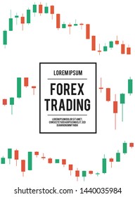 Forex Trading Cover Book White Backgroundvector Stock Vector (Royalty ...