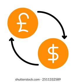 Forex Trading Crypto Currency Icon