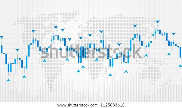 Forex Trading Indicators Vector Illustration On Stock Vector - 
