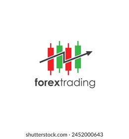 Forex Trading Logo Modern Analysis
