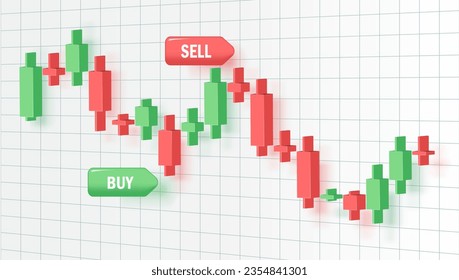 Forex trading promo page vector illustration. Web banner template for trading companies graphic design.