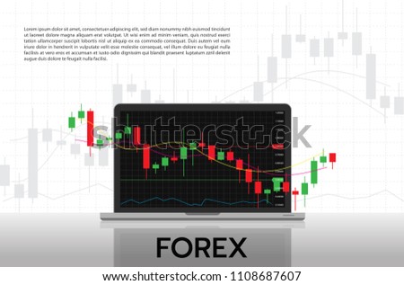 Forex Trading Signals Vector Illustration Investment Stock Vector - 