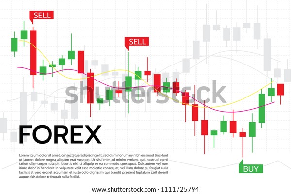 Forex Trading Signals Vector Illustration Investment Stock Vector - 