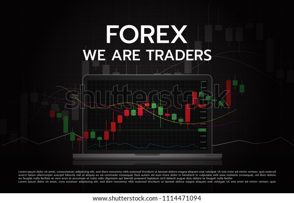 Forex Trading Signals Vector Illustration Investment Stock Vector - 