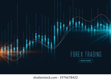 forex trading stock market background