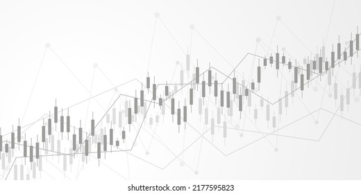 Forex trading stock market background