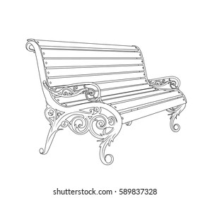 Park Bench Sketch Images Stock Photos Vectors Shutterstock The die stand may contain two or more molds, multiple dies allow more than one part to be drawn with each operation. https www shutterstock com image vector forged decorative bench park isolated over 589837328