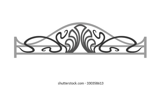 Forged decorative ornament