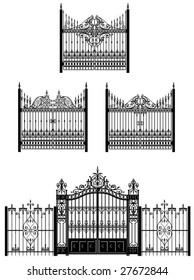 Forged gates