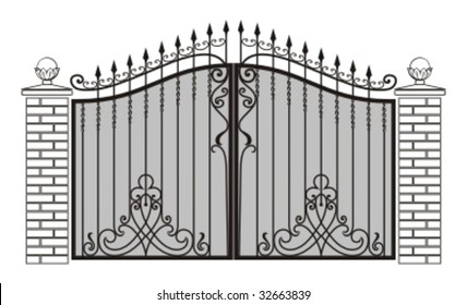 forged gates