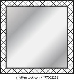 forged mirror frame