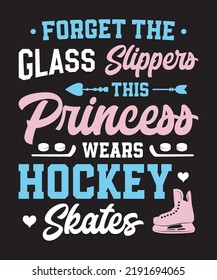 FORGET THE GLASS SLIPPERS THIS PRINCESS WEARS HOCKEY SKATES