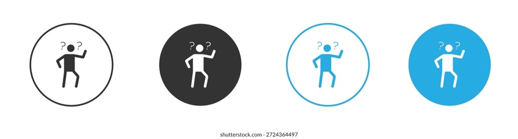 Forget icons design element. vector illustration on white background.