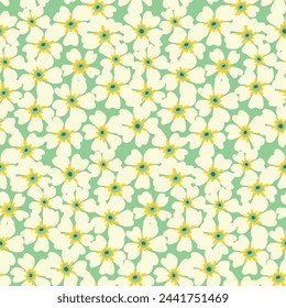 'Forget me not' floral pattern