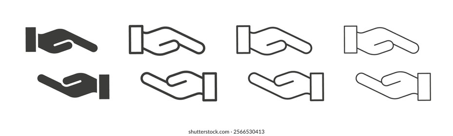 Forgiveness icon collection for website design, app, UI design.