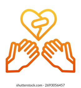 Forgiveness Icon Element For Design And Vector