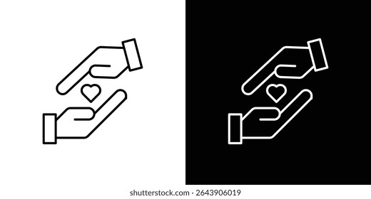 Forgiveness icon symbol concept for graphic design, Website, UI. EPS