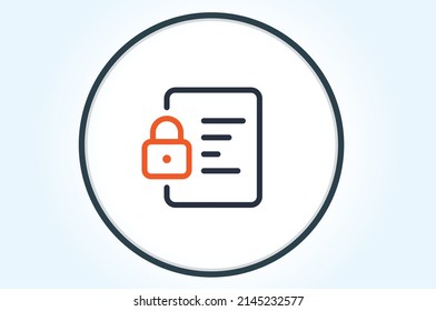 Forgot Password Icon Vector Design