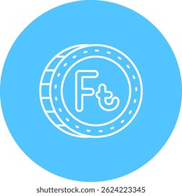 Forint Linie, Vektorsymbol-Design