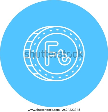 Forint Line vector Icon Design