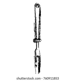 Fork bayonet kitchen utensil