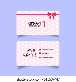fork business card