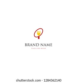 Fork Circle Abstract Equipment Creative Abstract Business Modern Logo