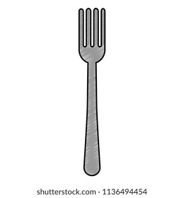 fork cutlery isolated icon