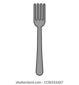 fork cutlery isolated icon