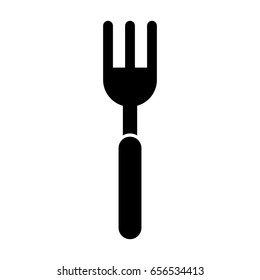 fork cutlery isolated icon
