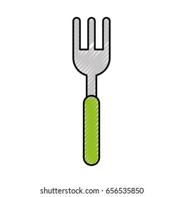 fork cutlery isolated icon
