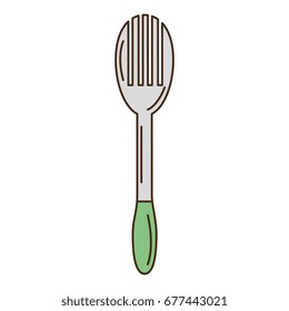 fork cutlery isolated icon