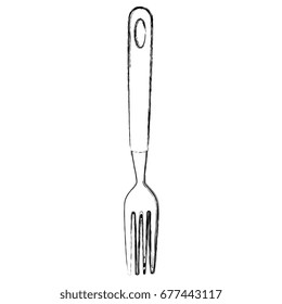 fork cutlery isolated icon
