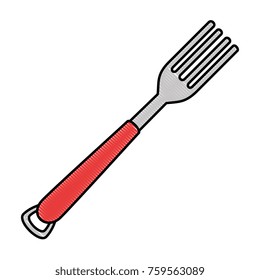 fork cutlery isolated icon