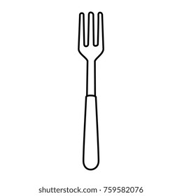 fork cutlery isolated icon