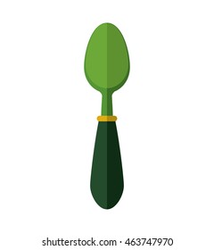 fork cutlery restaurant menu icon. Isolated and flat illustration. Vector graphic