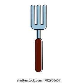 Fork cutlery symbol