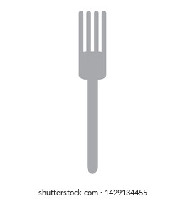 fork cutlery tool isolated icon