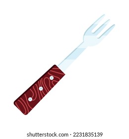 fork cutlery tool isolated icon