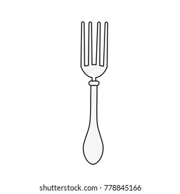 fork cutlery utensil