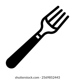 Fork food and culinary icon illustration