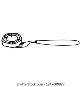 fork and food design
