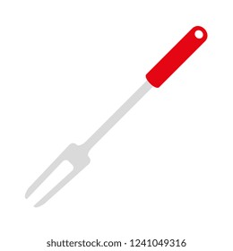 fork grill cutlery icon